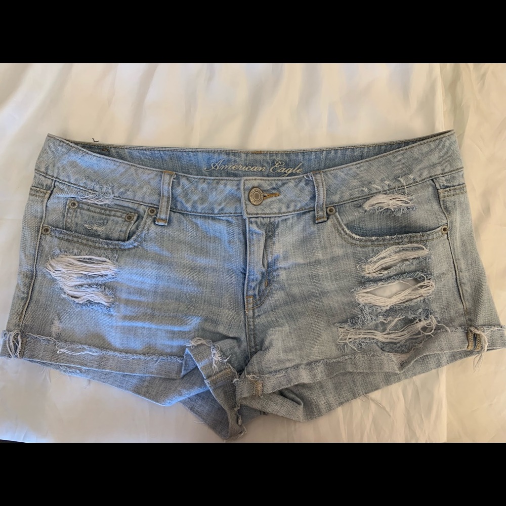 American eagle jean shorts